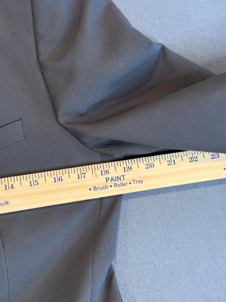 Alain Dupetit Men's Suit Jacket Blazer Charcoal Gray 34s Nwt Suittech — image 6 of 8
